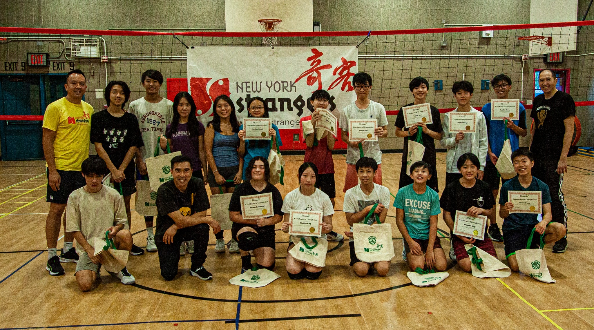 NYStrangers Youth Volleyball Clinic – Winter/Spring 2024 – Intermediate Level